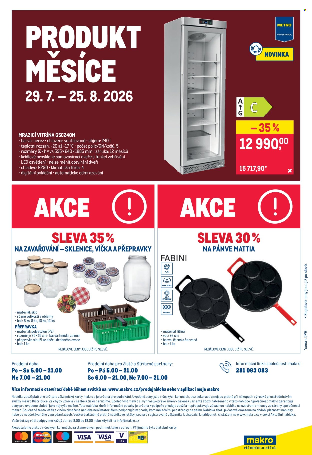 Leták MAKRO - 29.7.2026 - 11.8.2026. Strana 22