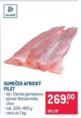 Sumeček africký filet