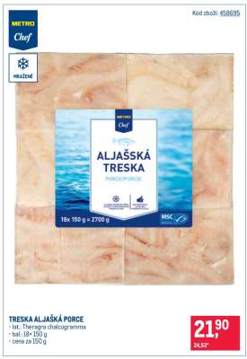 ALJAŠKÁ TRESKA