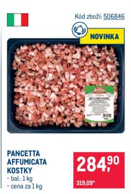 PANCETTA AFFUMICATA KOSTKY