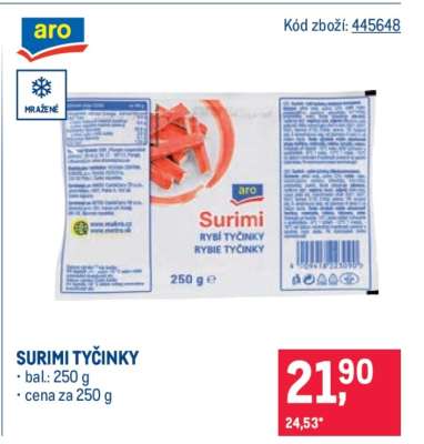 Surimi tyčinky