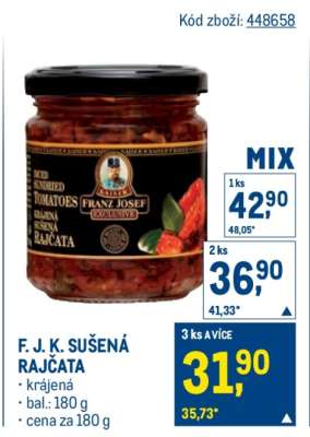 F. J. K. SUŠENÁ RAJČATA