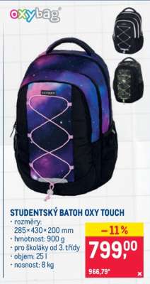 Studentský batoh Oxy Touch