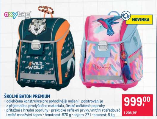 Školní batoh Premium