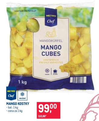 Mango kostky