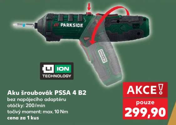 Aku šroubovák PSSA 4 B2