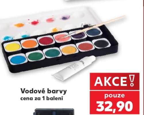 Vodové barvy