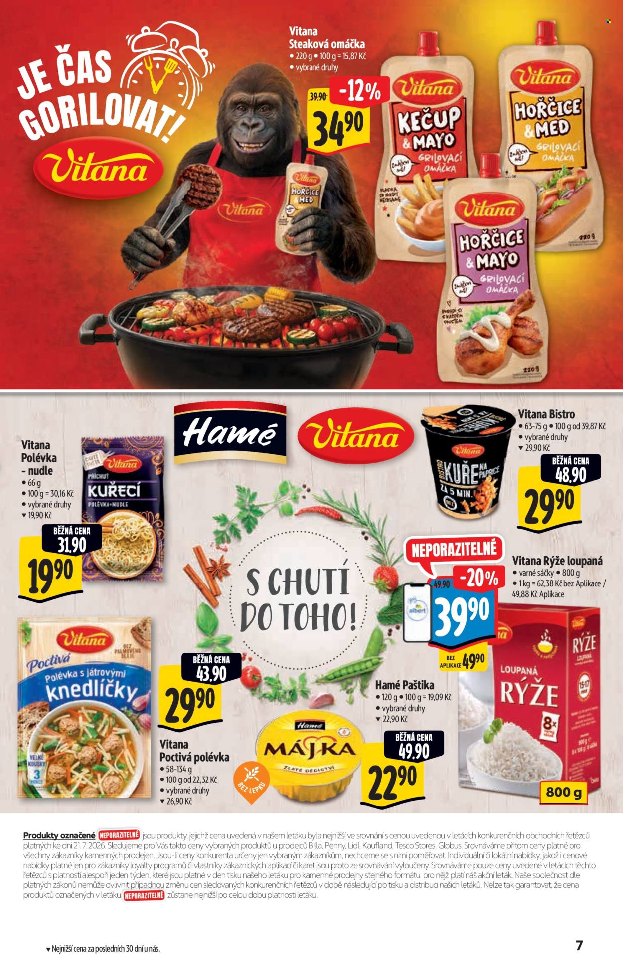 Leták Albert Hypermarket - 29.7.2026 - 11.8.2026. Strana 7