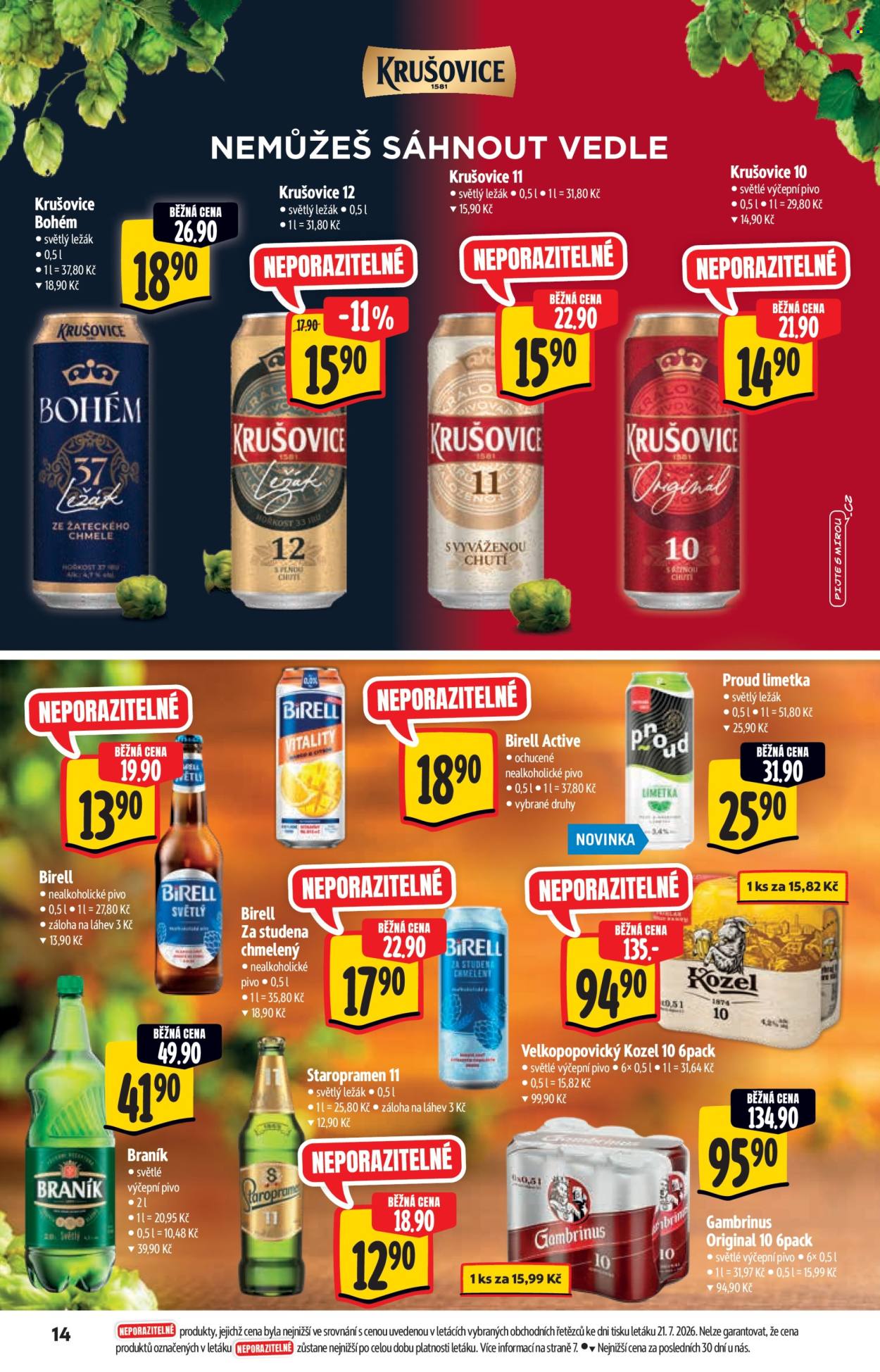 Leták Albert Hypermarket - 29.7.2026 - 11.8.2026. Strana 14