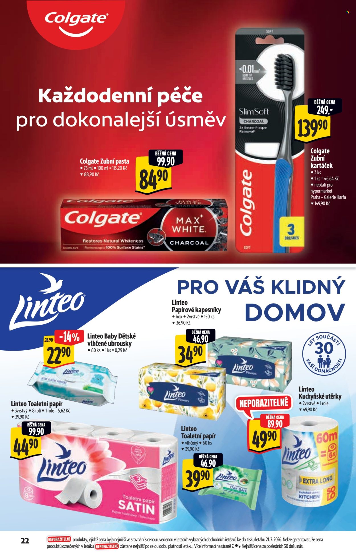 Leták Albert Hypermarket - 29.7.2026 - 11.8.2026. Strana 22