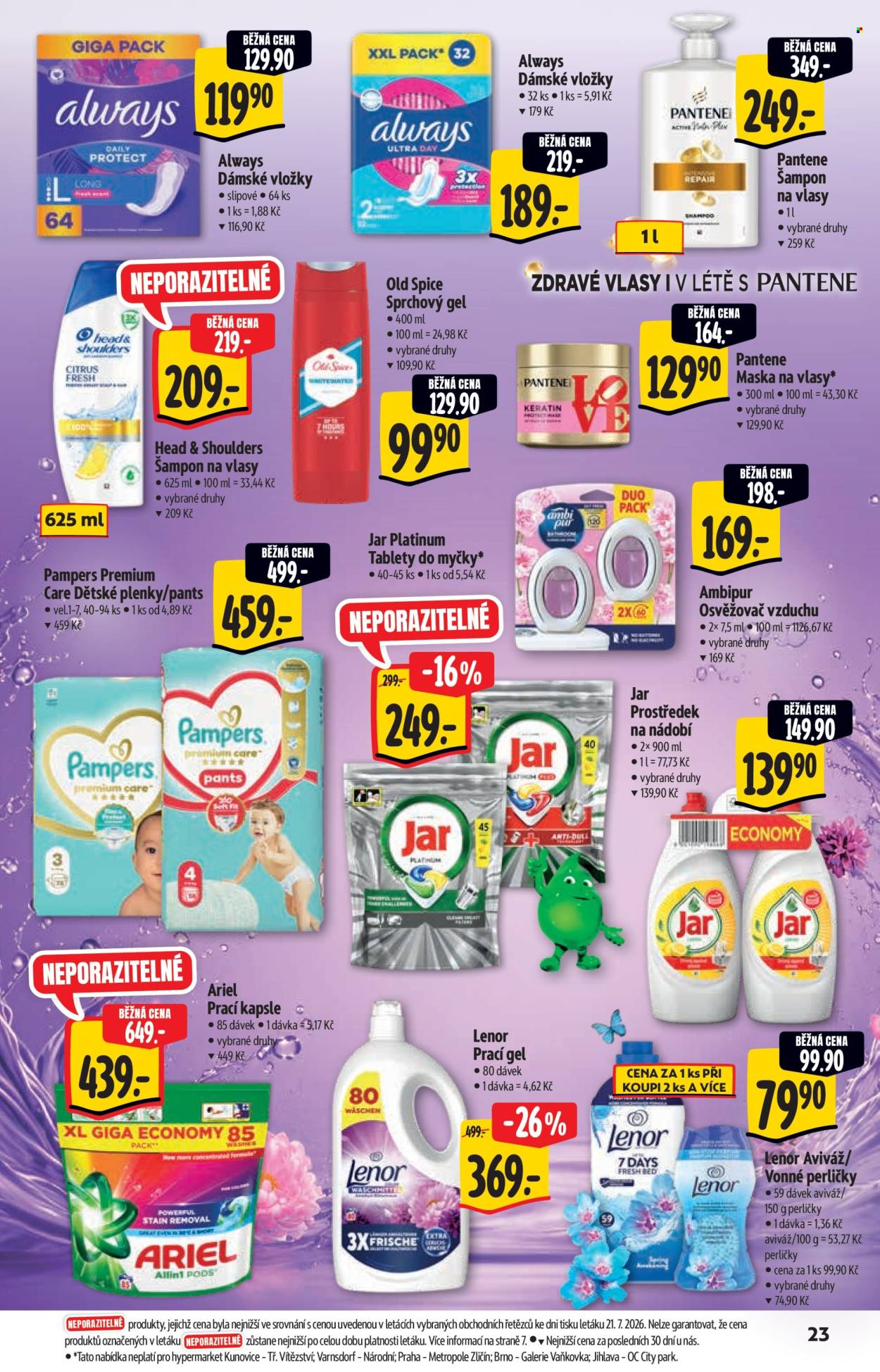 Leták Albert Hypermarket - 29.7.2026 - 11.8.2026. Strana 23