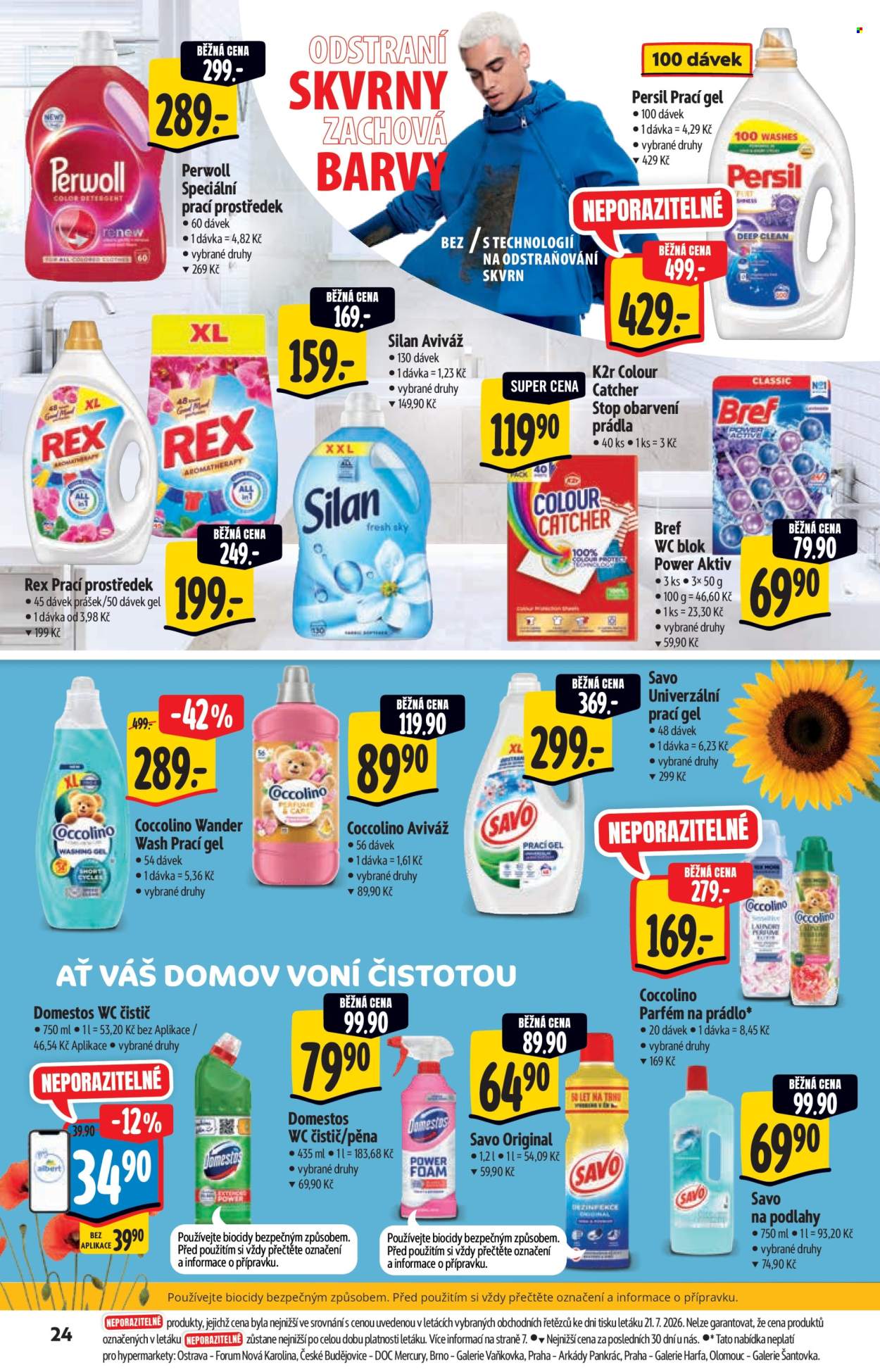 Leták Albert Hypermarket - 29.7.2026 - 11.8.2026. Strana 24