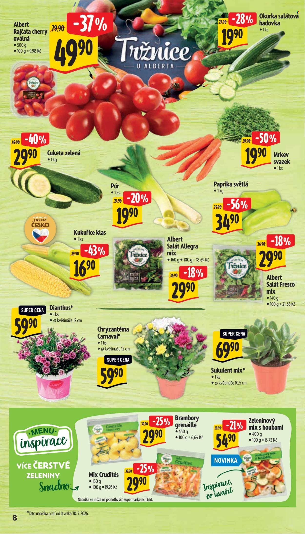 Leták Albert Supermarket - 29.7.2026 - 4.8.2026. Strana 16