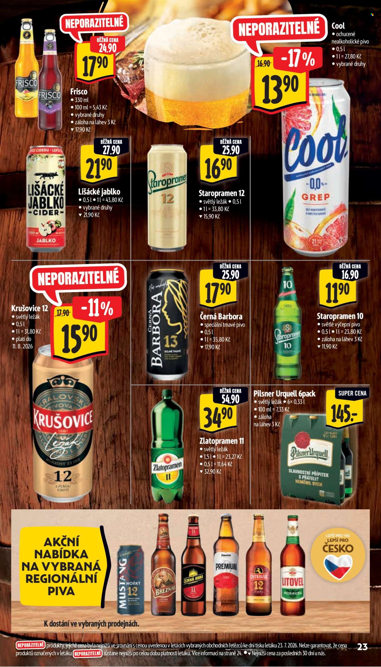 Leták Albert Supermarket - 29.7.2026 - 4.8.2026. Strana 33
