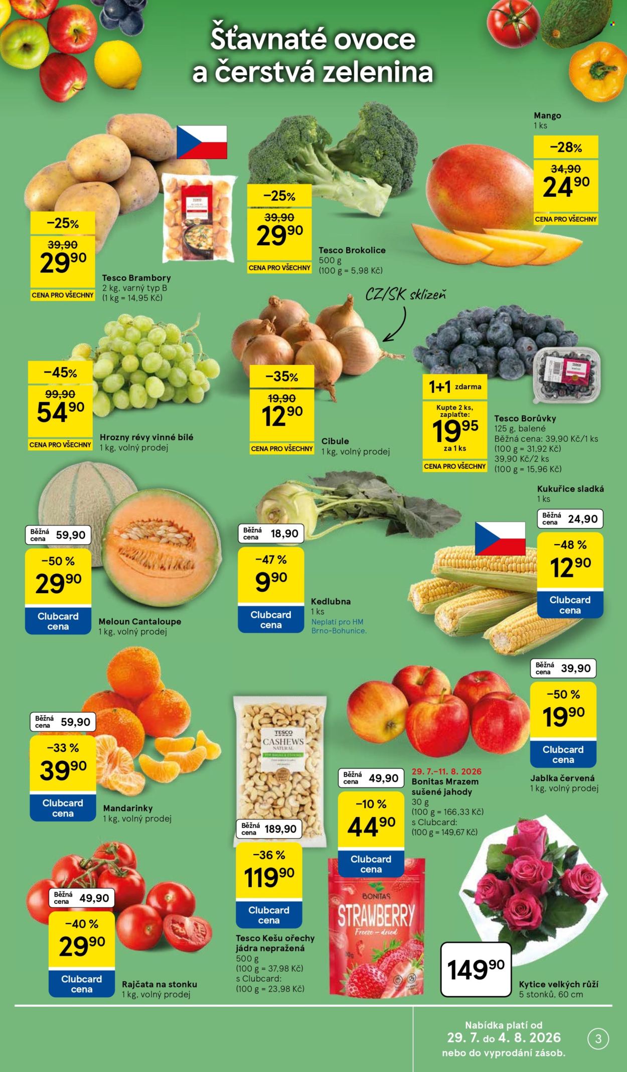 Leták TESCO - 29.7.2026 - 4.8.2026. Strana 3