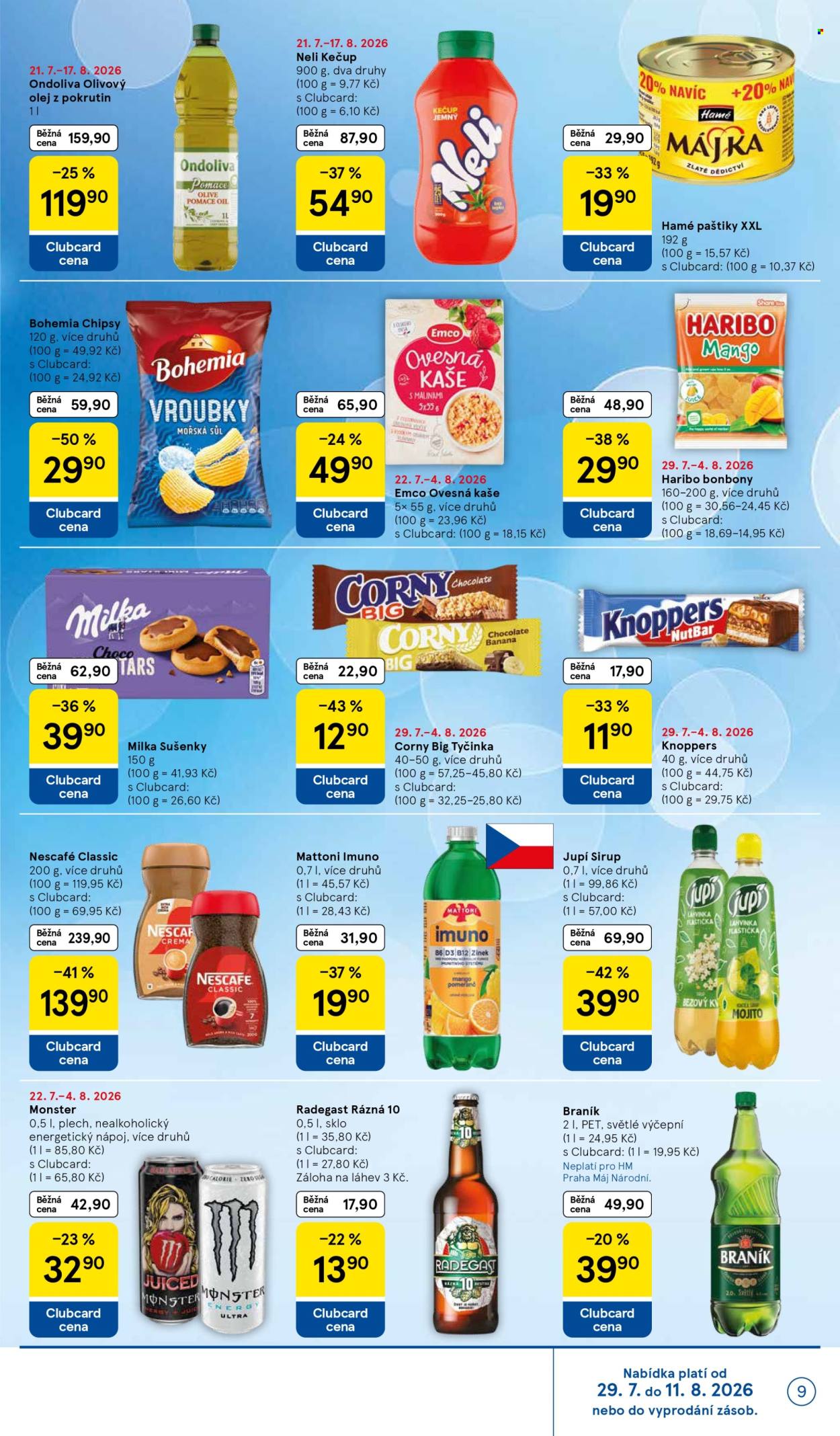 Leták TESCO - 29.7.2026 - 4.8.2026. Strana 9