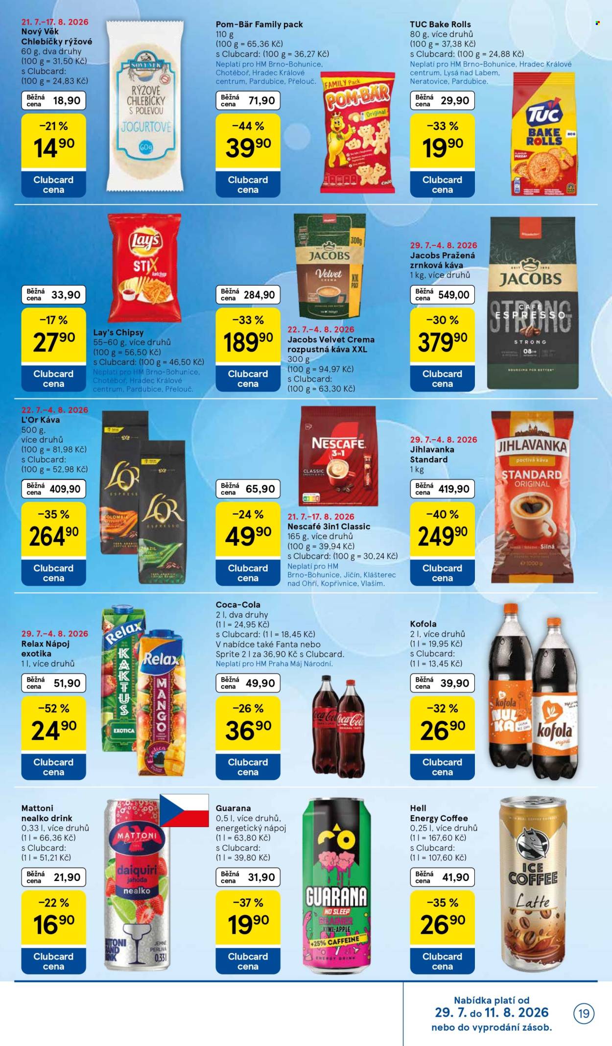 Leták TESCO - 29.7.2026 - 4.8.2026. Strana 19