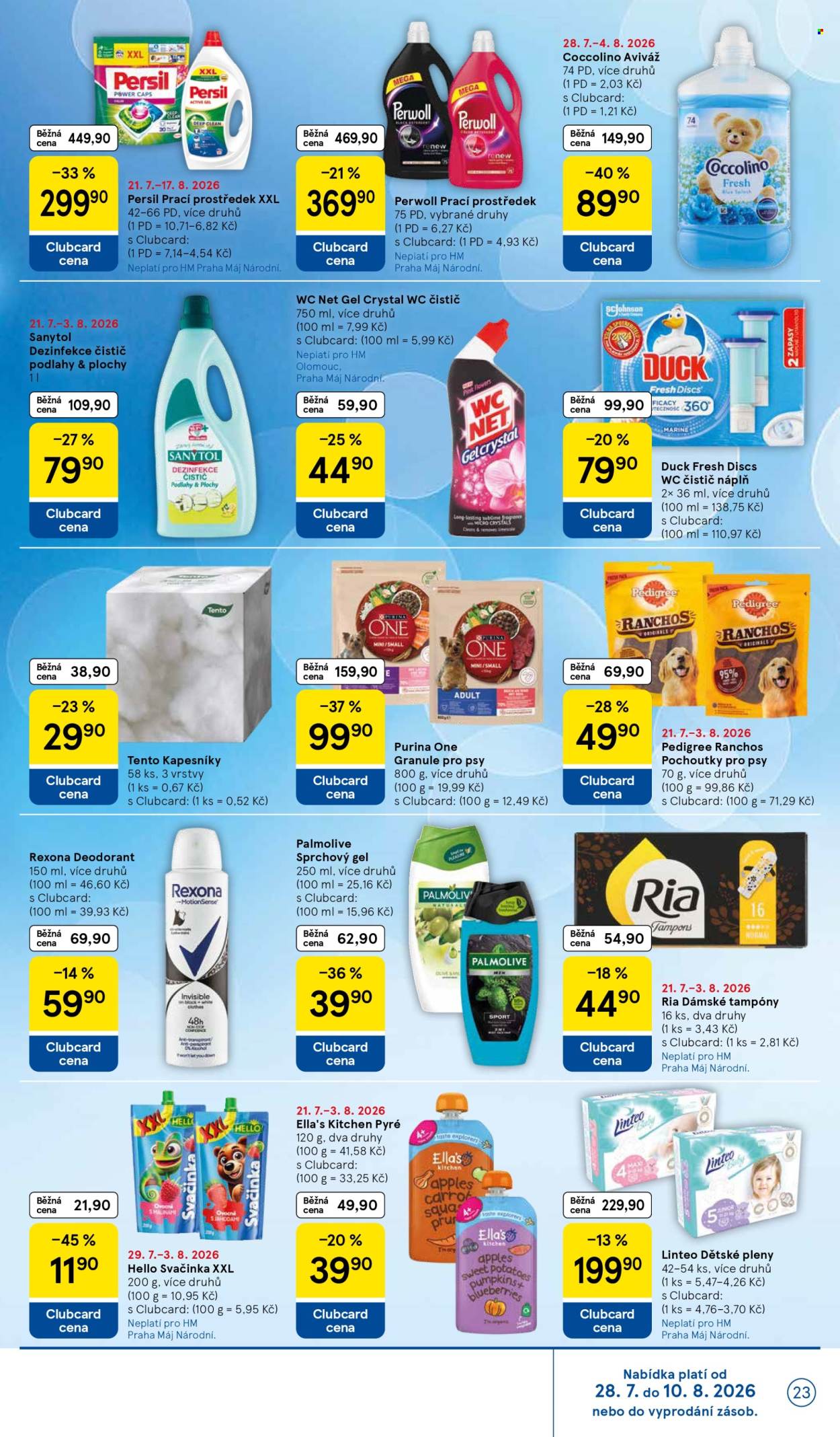 Leták TESCO - 29.7.2026 - 4.8.2026. Strana 23