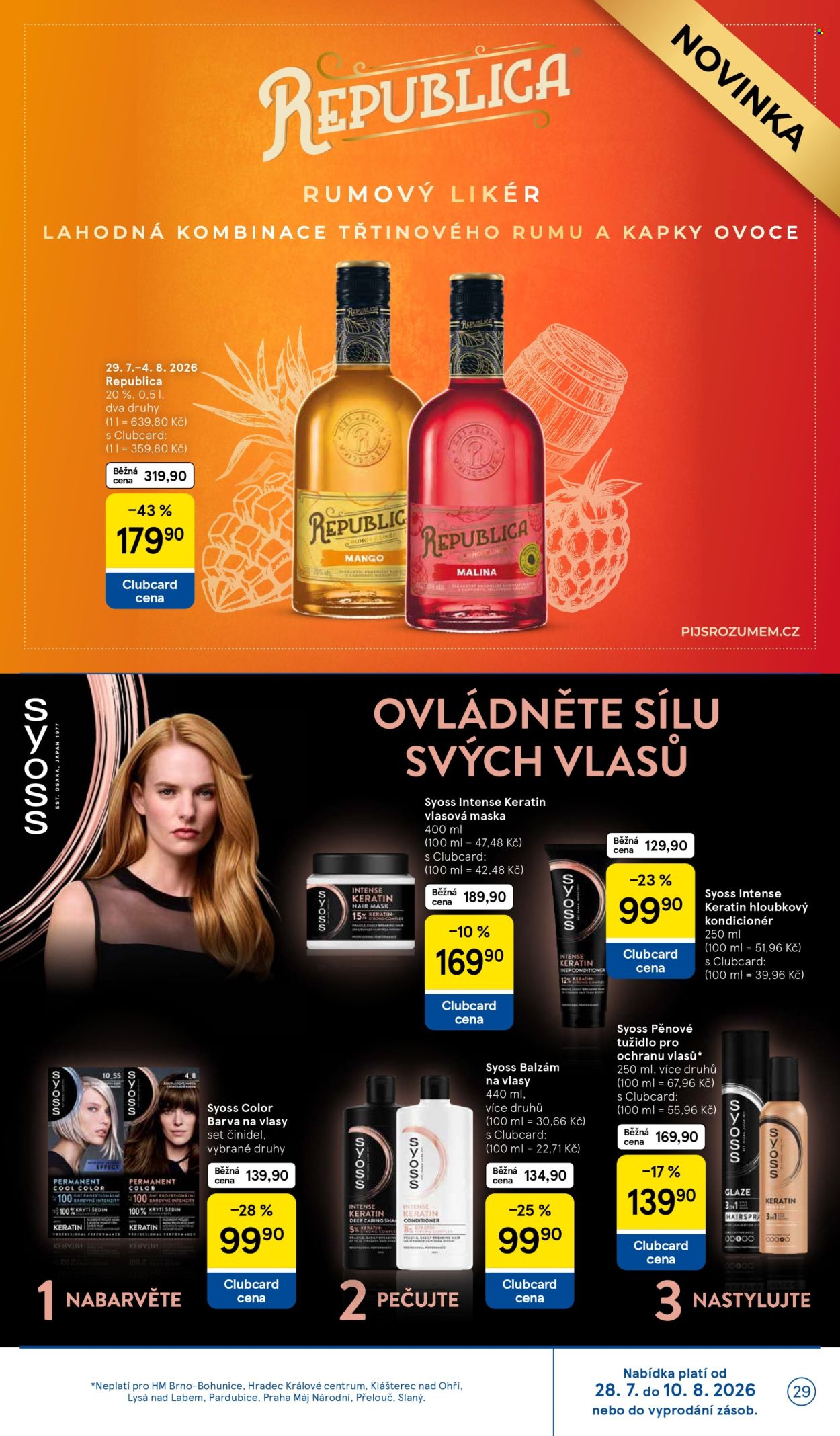 Leták TESCO - 29.7.2026 - 4.8.2026. Strana 29