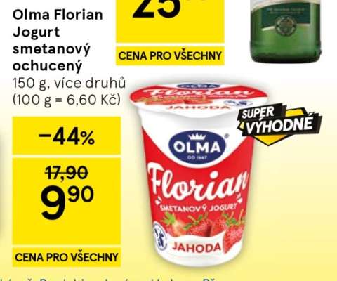 Olma Florian Jogurt smetanový ochucený