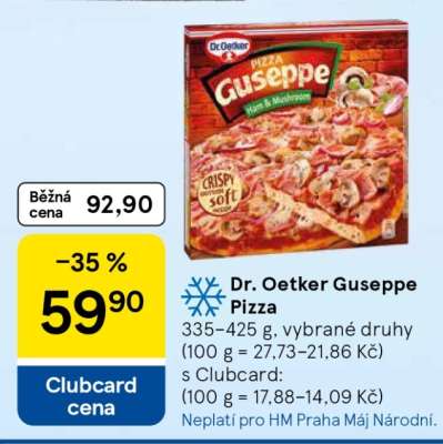 Dr. Oetker Guseppe Pizza