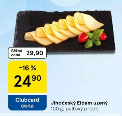 Jihočeský eidam uzený