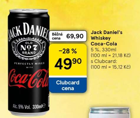 Jack Daniel's Whiskey Coca-Cola