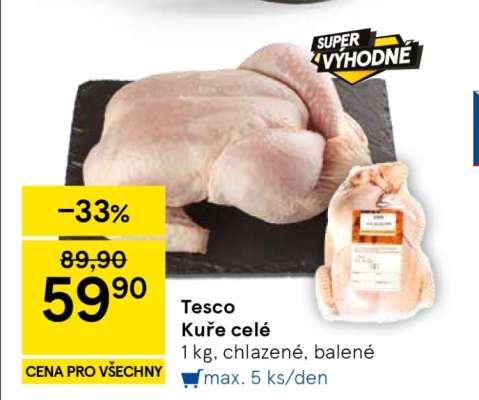 Tesco Kuře celé