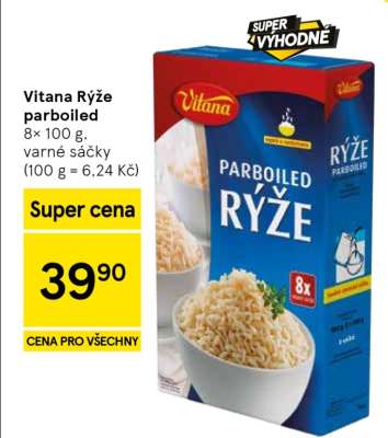 Vitana rýže parboiled