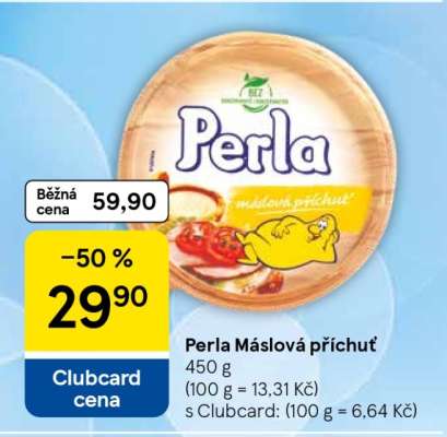 PERLA MÁSLOVÁ PŘÍCHUŤ