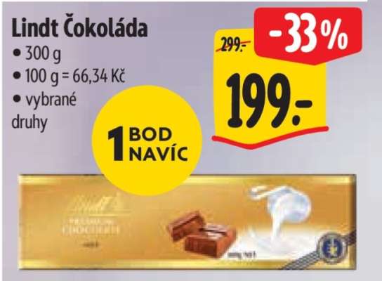LINDT Čokoláda