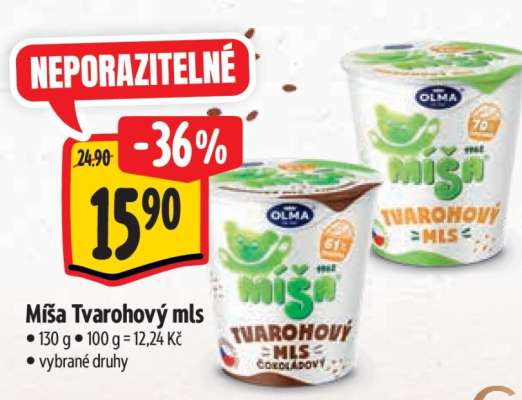 Míša Tvarohový mls