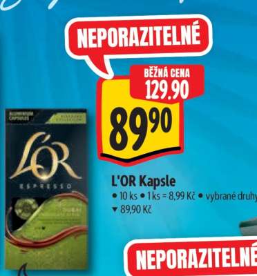 L’OR kapsle
