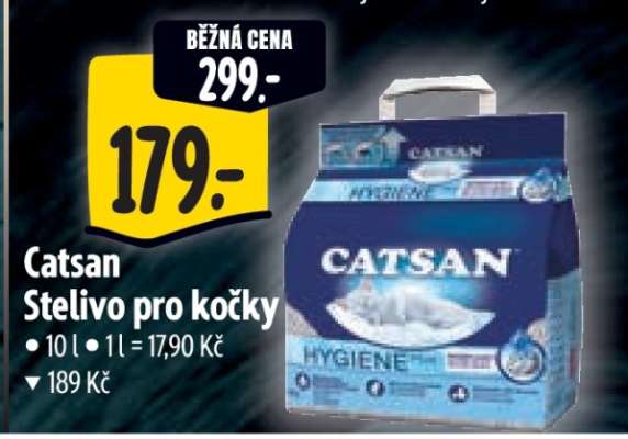 Catsan stelivo pro kočky