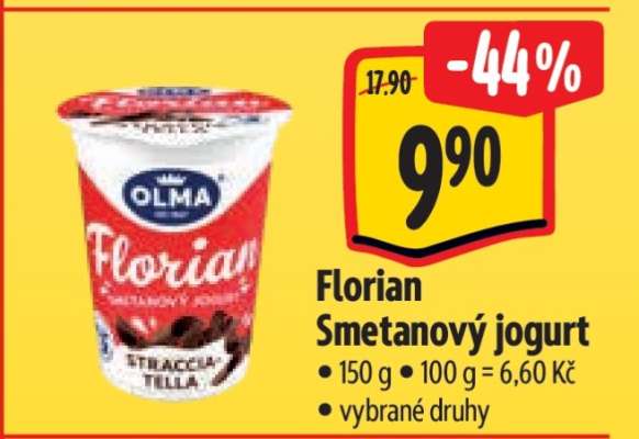 Florian Smetanový jogurt