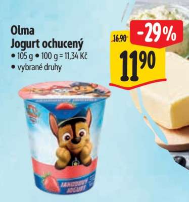 Olma Jogurt ochucený