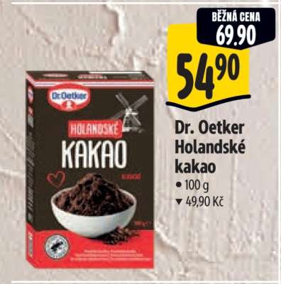 Dr. Oetker Holandské kakao