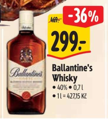 Ballantine’s whisky