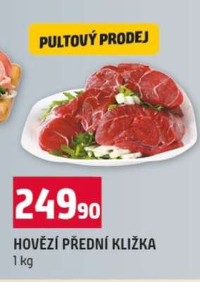 HOVĚZÍ PŘEDNÍ KLIŽKA*