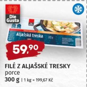 Filé z aljašské tresky