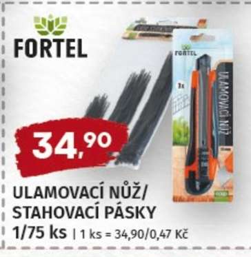ULAMOVACÍ NŮŽ/STAOHOVACÍ PÁSKY