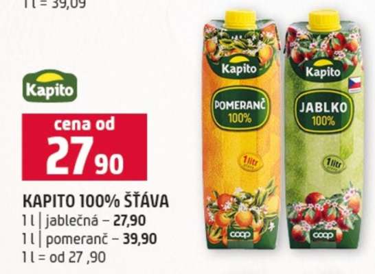 KAPITO 100% ŠŤÁVA