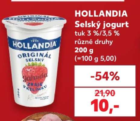 Hollandia Selský jogurt