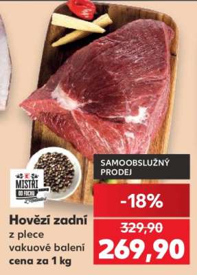 Hovězí zadní z plece