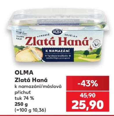 Olma Zlatá Haná