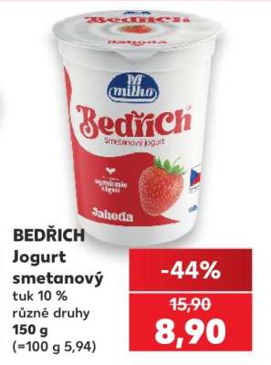 Bedřich jogurt smetanový