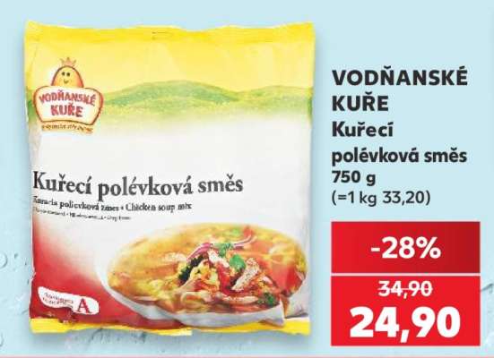 VODŇANSKÉ KUŘE Kuřecí polévková směs