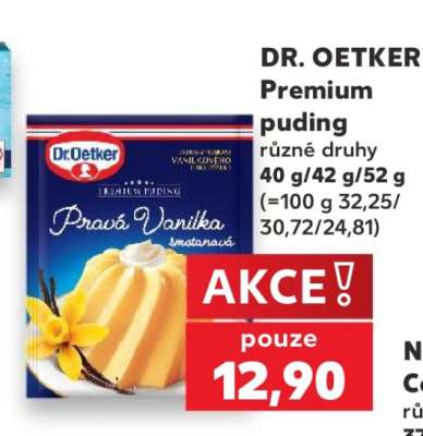 Dr. Oetker Premium puding