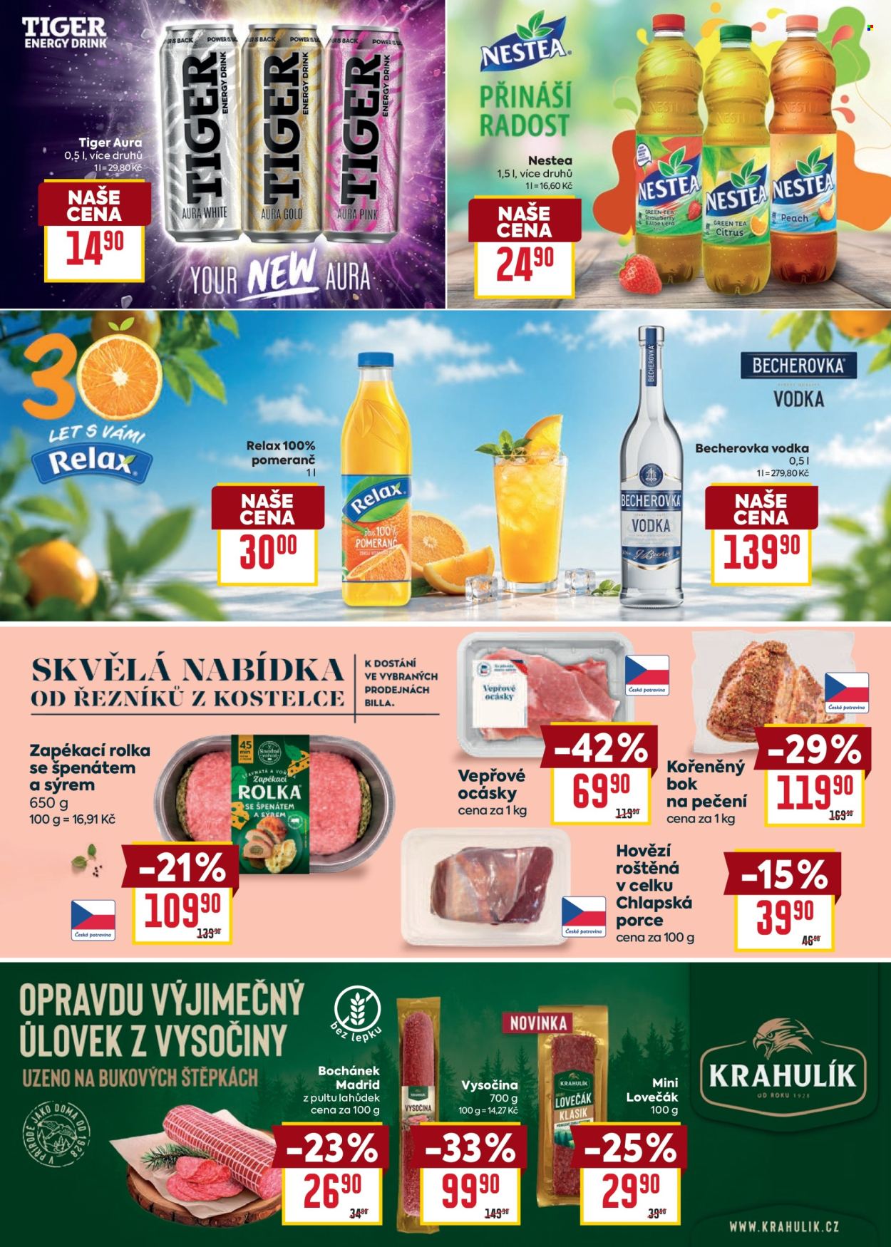 Leták BILLA - 29.7.2026 - 4.8.2026. Strana 25