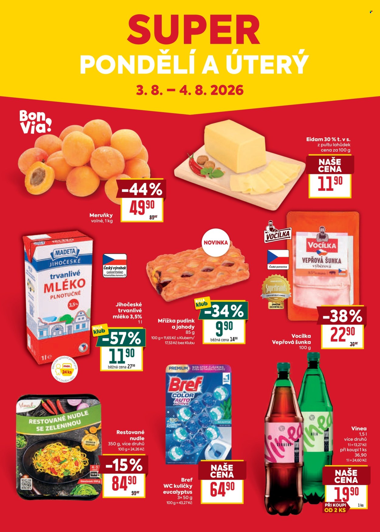 Leták BILLA - 29.7.2026 - 4.8.2026. Strana 38